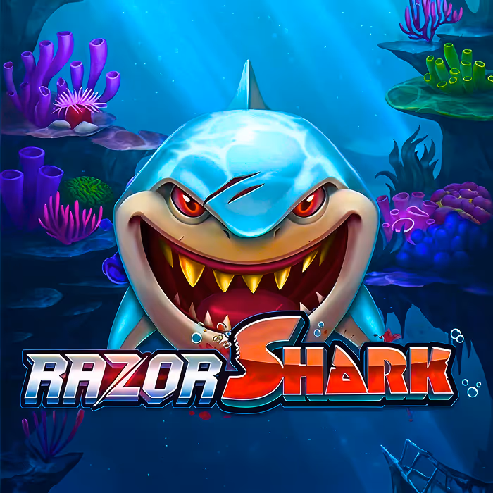Razor Shark - Unterwasser-Abenteuer-Slot mit Mystery-Stacks und Bonusspiel